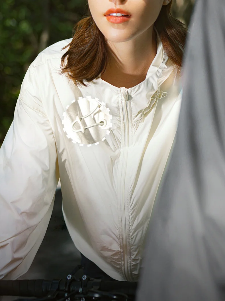 Outdoor Hooded Zipper Sunscreen Coat - Image 9
