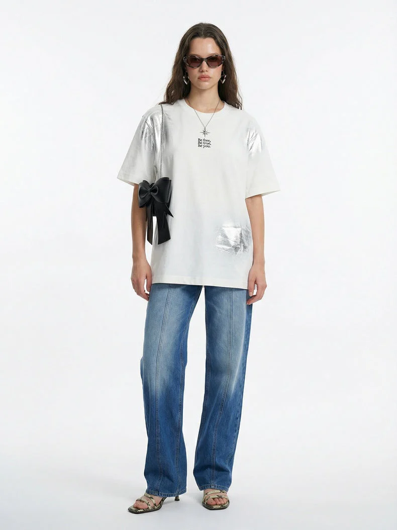 Glitter Printed T-shirts - Image 8