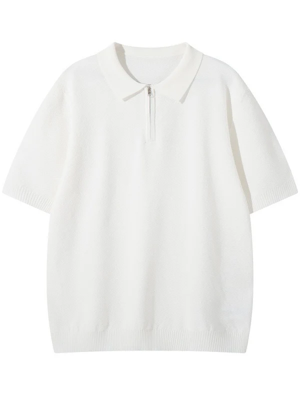 Old Money Style Leisure Polo Shirts - Image 4