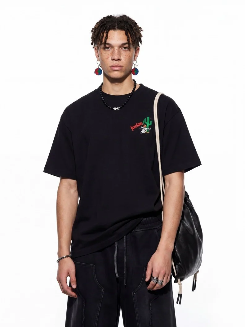 Printed Loose-fit T-shirts