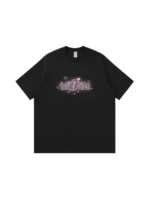 Letter Printed T-shirts - Image 11