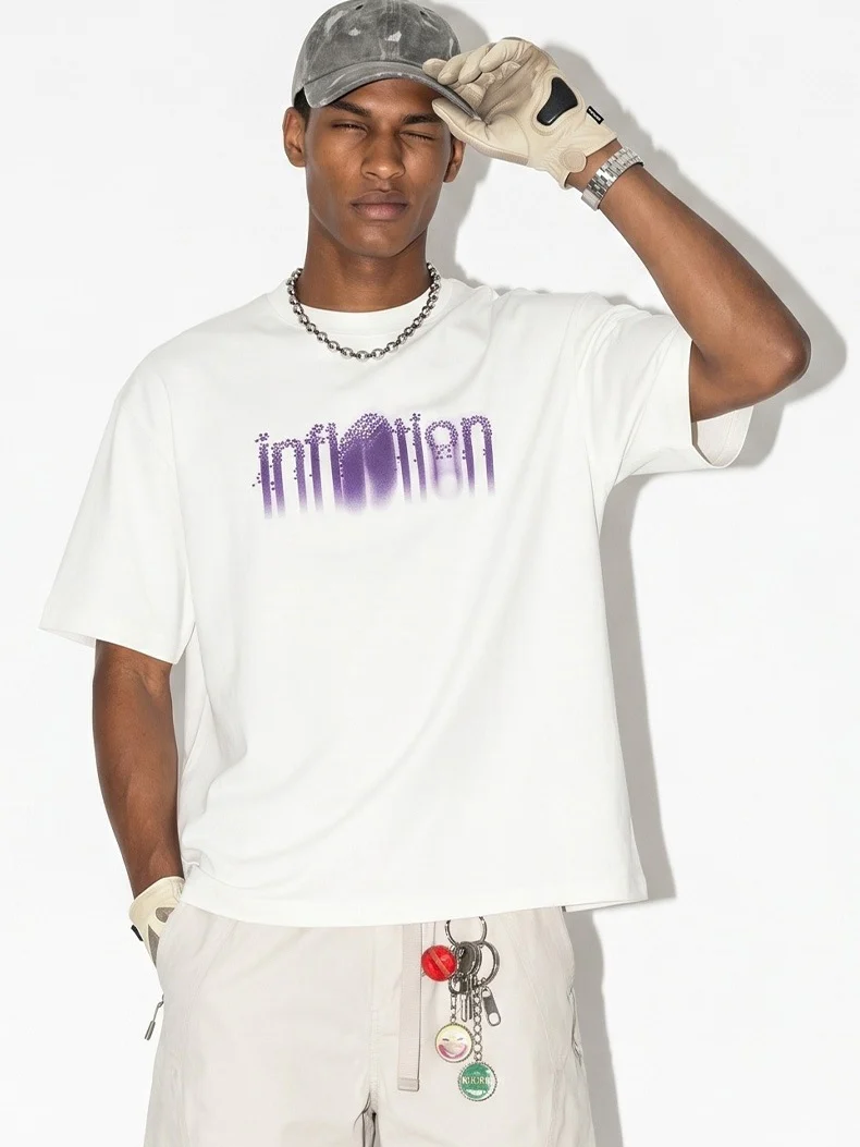 Letter Printed T-shirts - Image 2