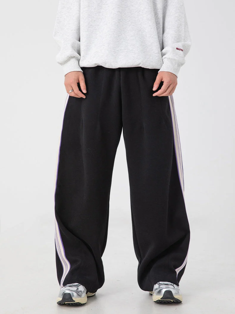Liber Autumn Men's Stripes Pants - Image 12