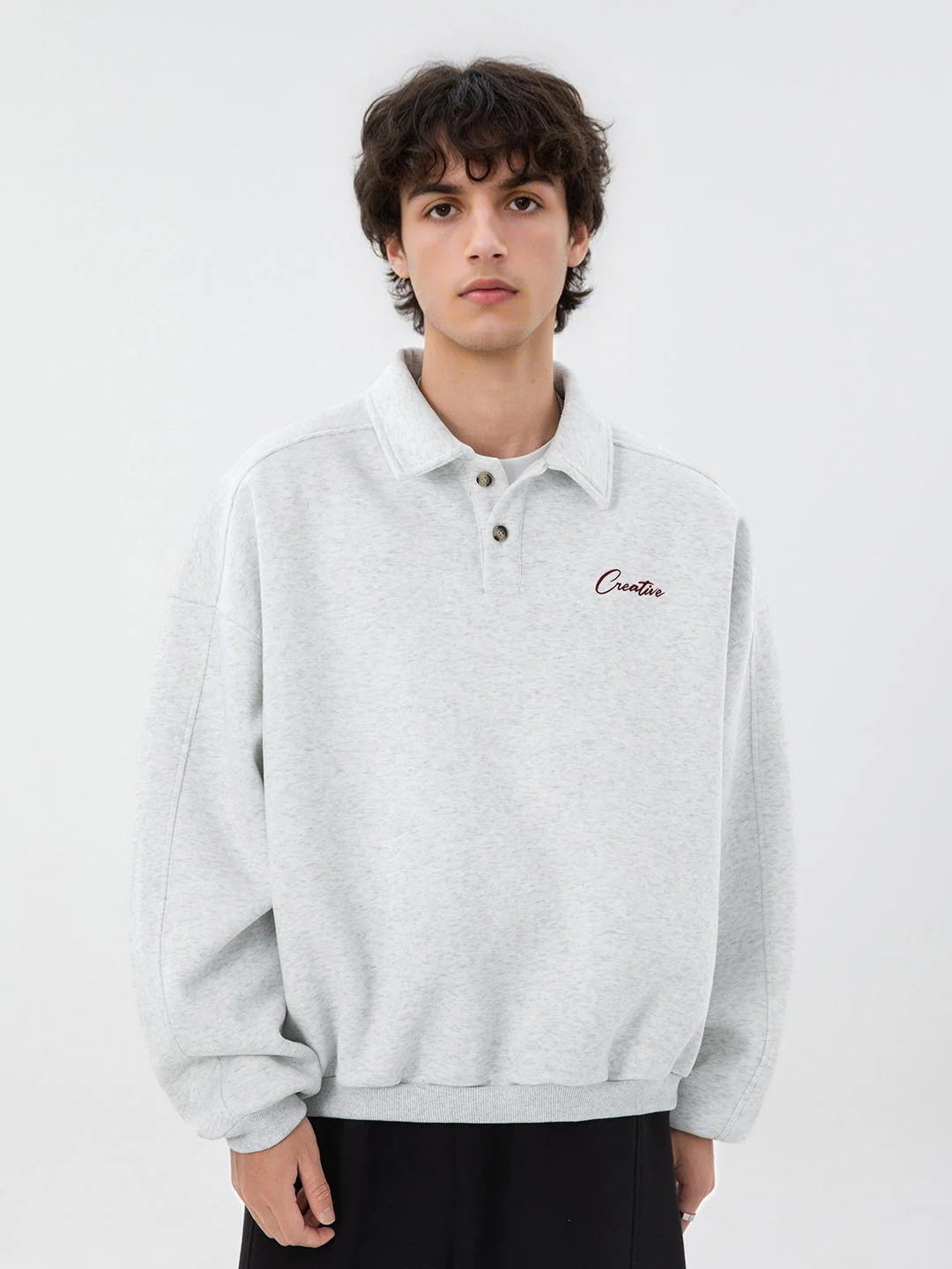 Liber Autumn Men's Letter Sweatshirts - Image 2