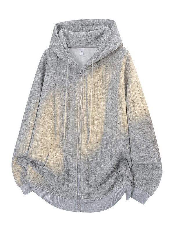 Liber Autumn Neutral wear Jacquard Solid Color Sweatshirts&Hoodies - Image 8