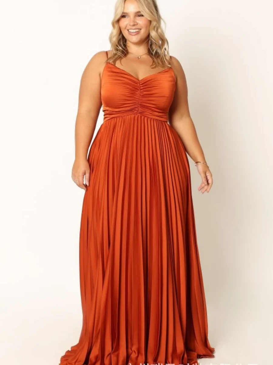 Camisoles Green Formal Dress Crimp Maxi Dresses - Image 24