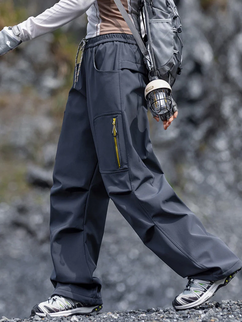 Outdoor Mountain Climbing Wear-resistant Three-proof Splashing Water On Foot Quick-drying Straight Work Pants - Image 6
