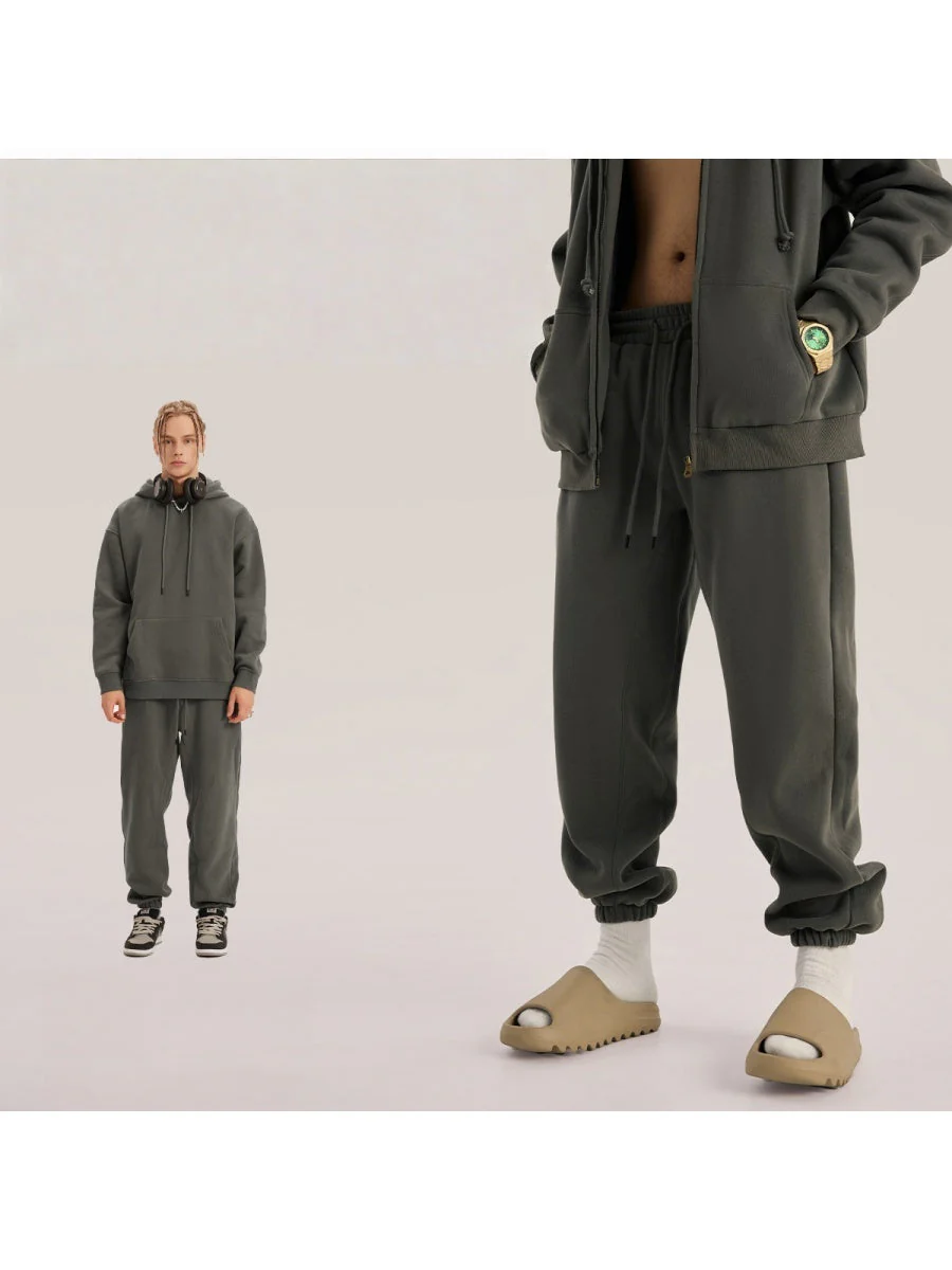 Liber Winter Neutral wear Light Fleece Joggers - Image 15