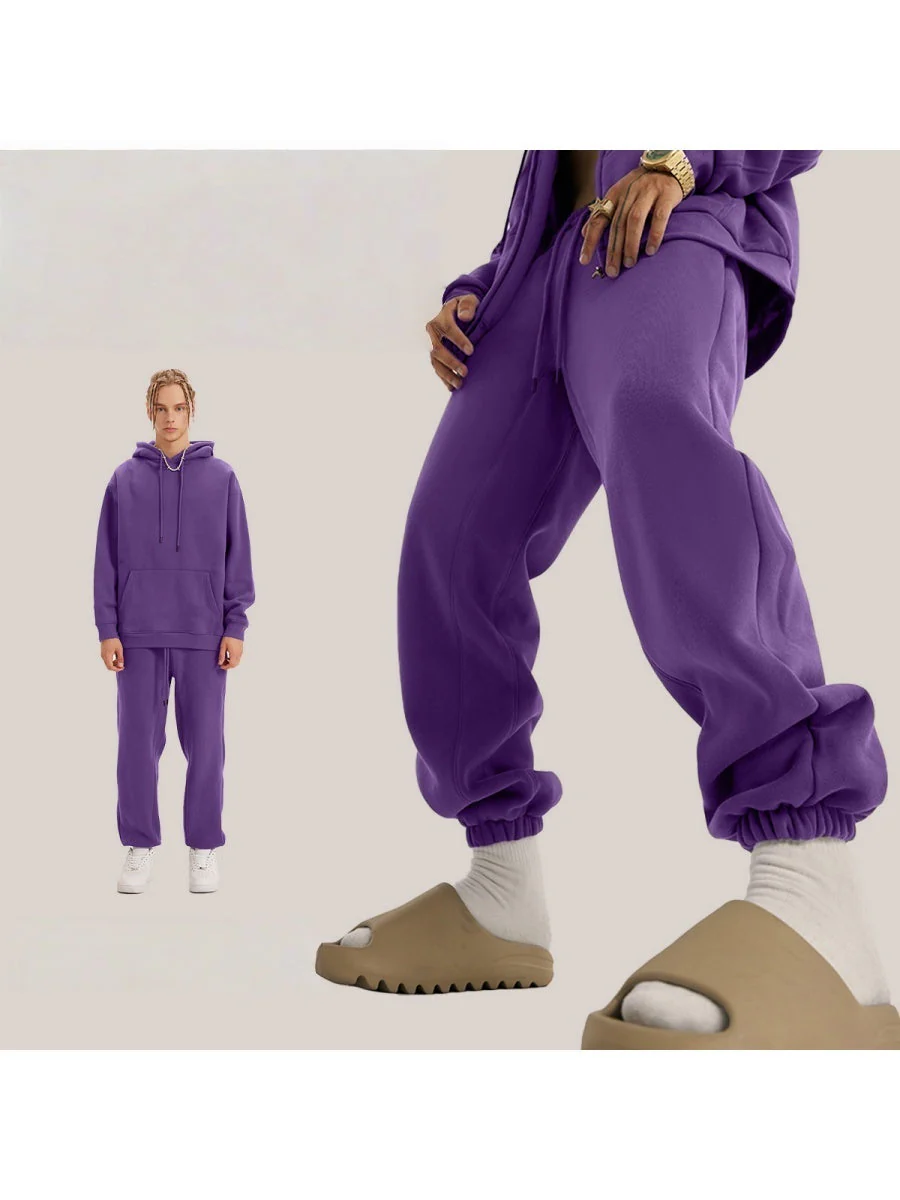 Liber Winter Neutral wear Light Fleece Joggers - Image 18