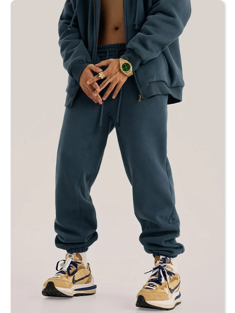 Liber Winter Neutral wear Light Fleece Joggers - Image 3