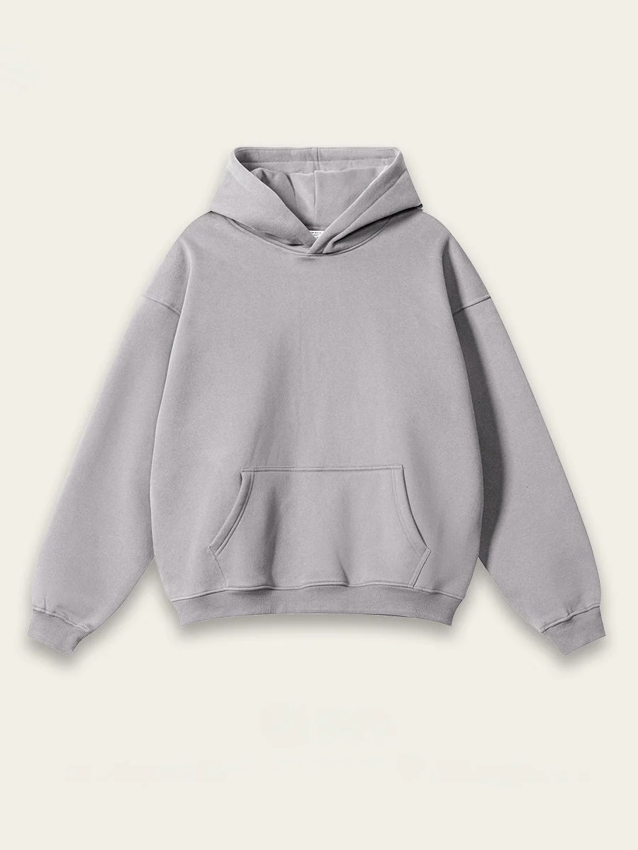 Liber Autumn Neutral Light Fleece Hoodies - Image 15
