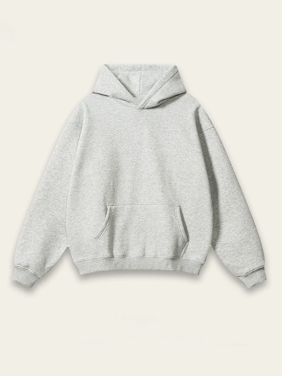 Liber Autumn Neutral Light Fleece Hoodies - Image 27