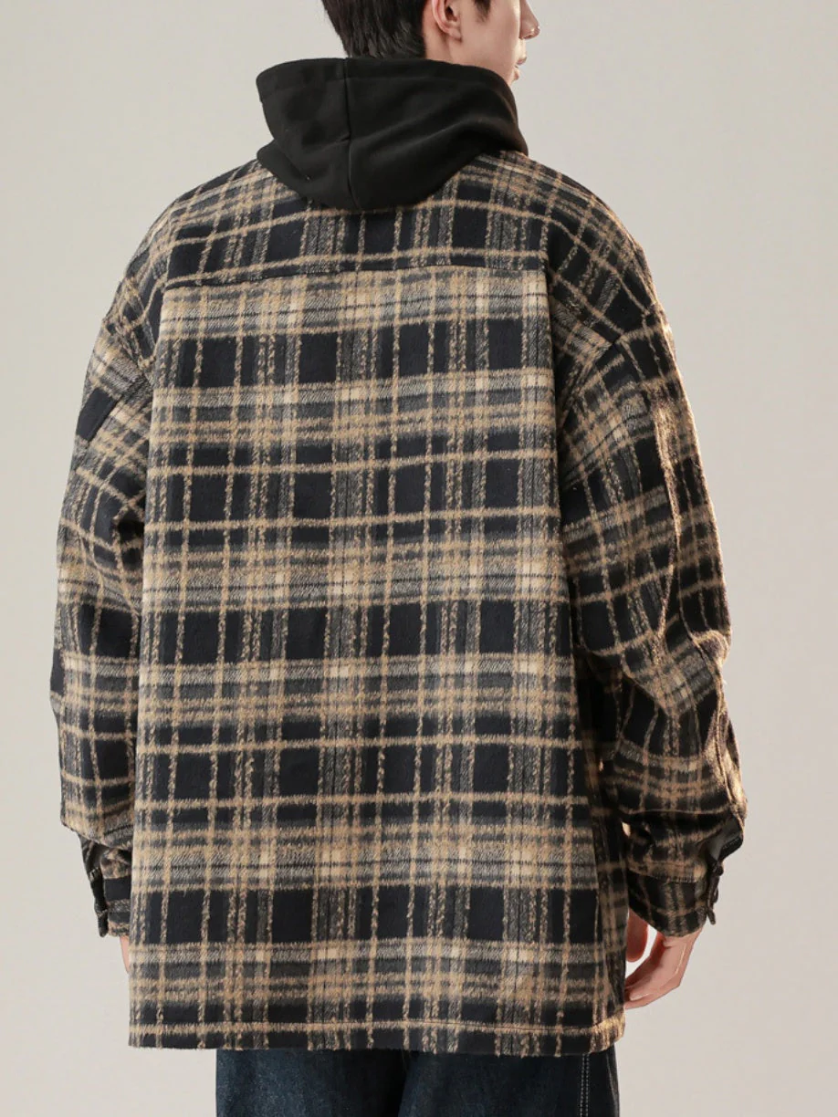 Plaid Loose-fit Shirts - Image 7