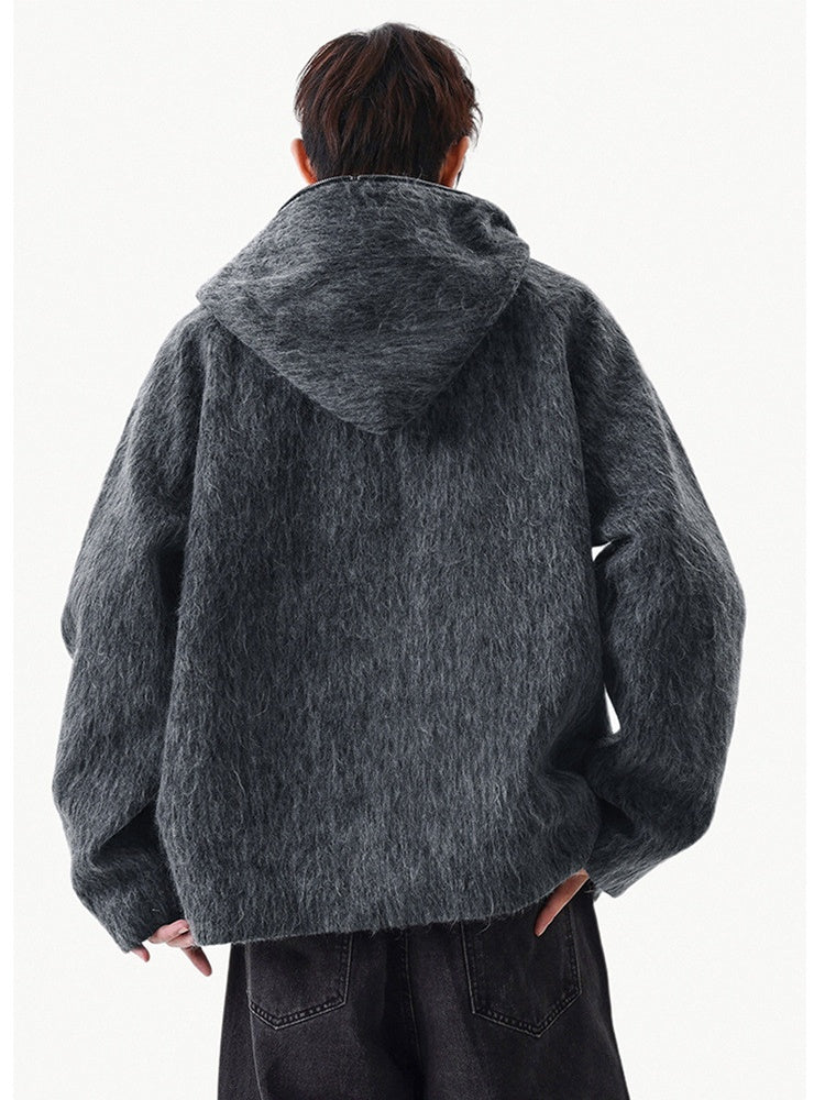 Imitation Cashmere Mohair Sweaters Jackets - Image 2