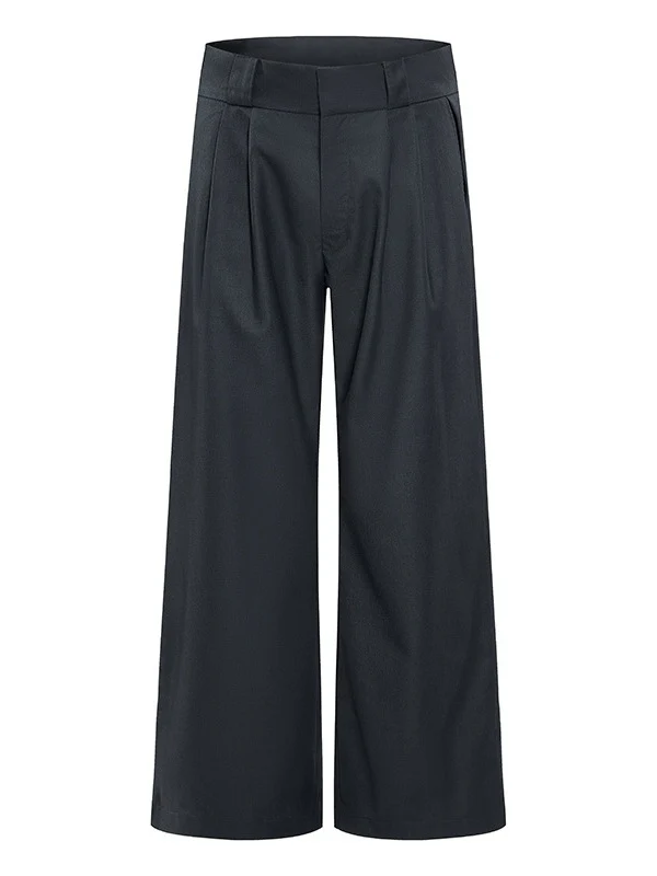 Commuting Cleanfit Straight-fit Wide-leg Dress Pants Pants - Image 3