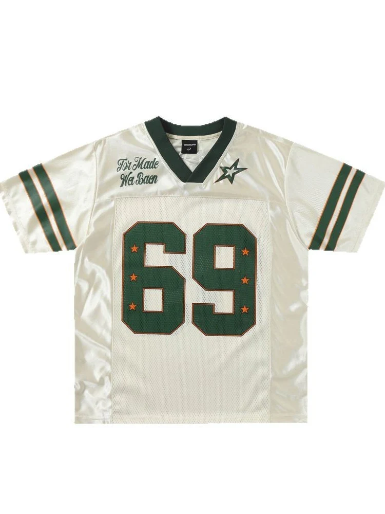 Patchwork Mesh No. 69 BF T-shirt - Image 2