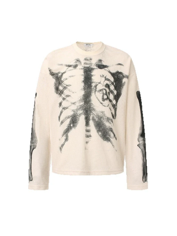 Liber Autumn Neutral wear Printed Creativity T-shirts - Image 4