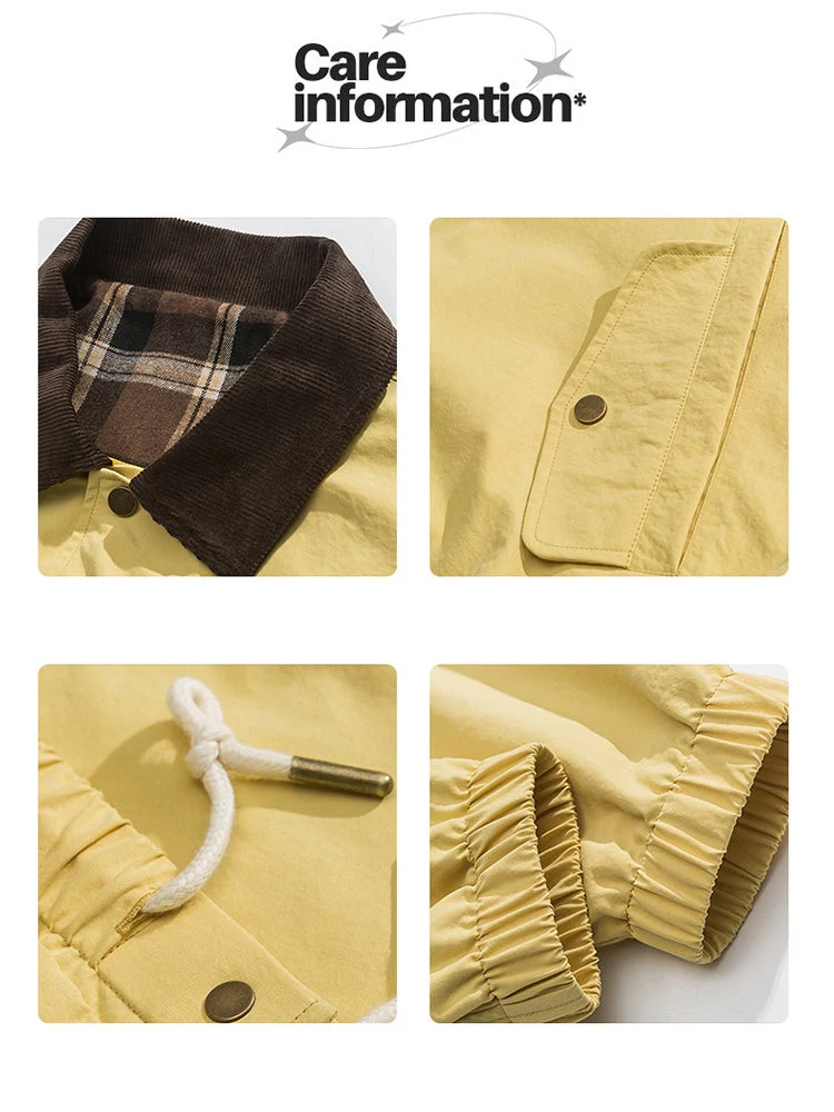 Liber Autumn Neutral wear Contrasting colors Jackets - Image 8