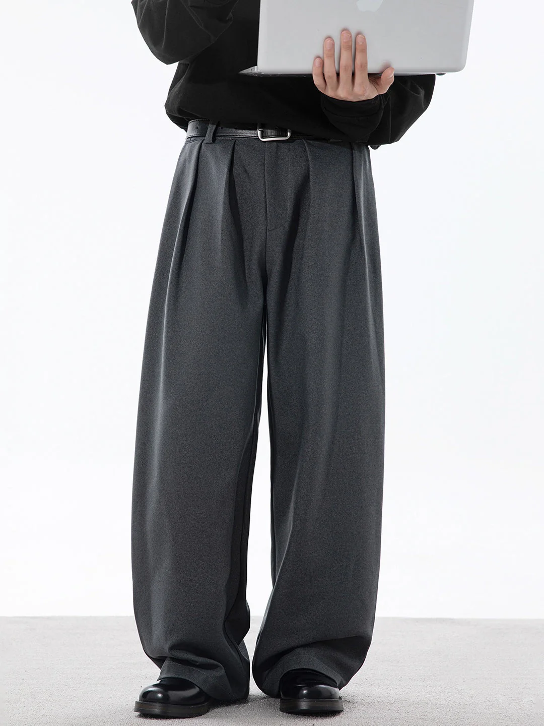 City Commuting Gathering Loose Straight Pants - Image 7