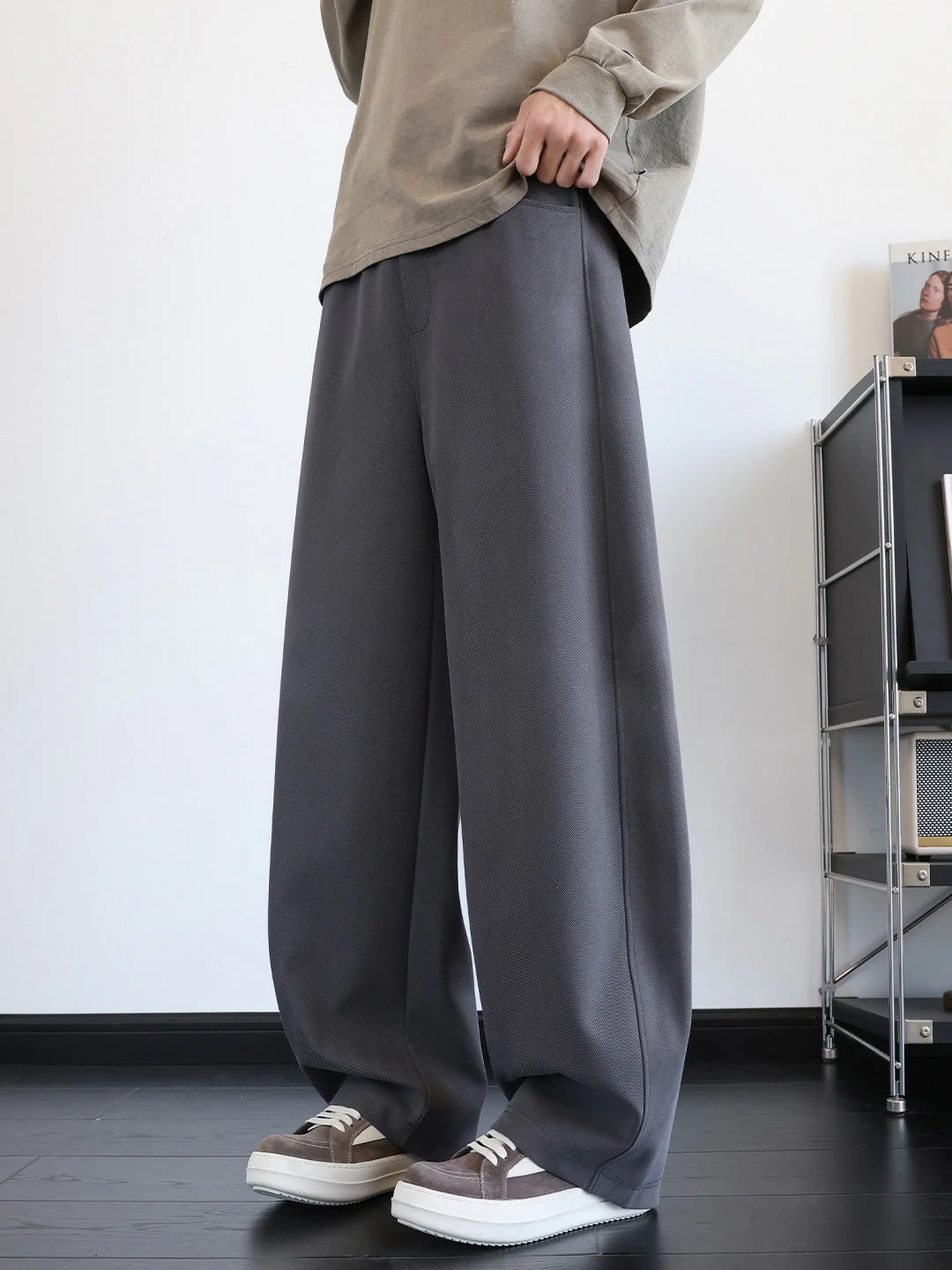 Machete Leisure Loose Sports Drape Wide-leg Sweatpants - Image 8
