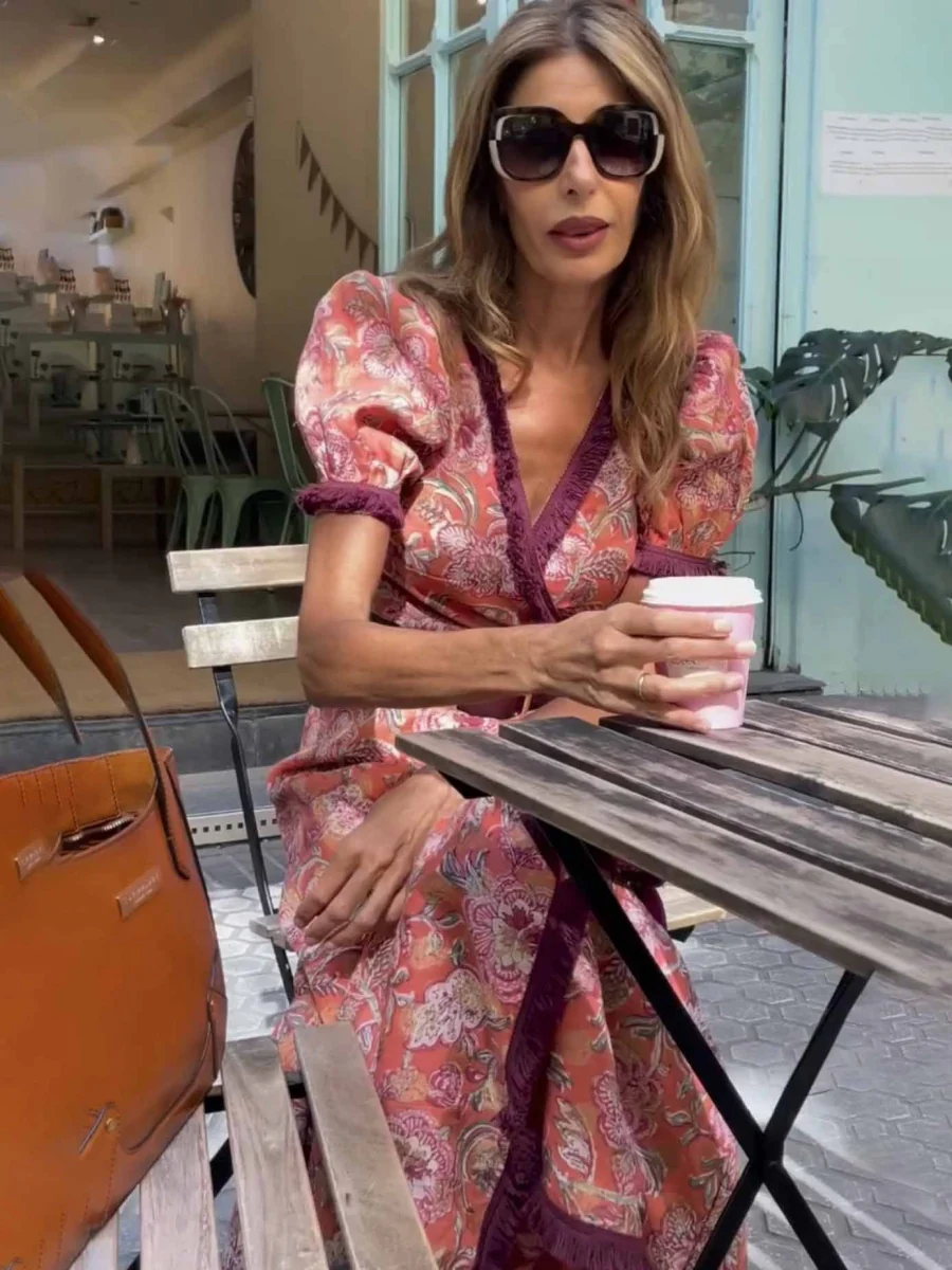 Bohemian Style Printed Vacation Maxi Dresses - Image 3