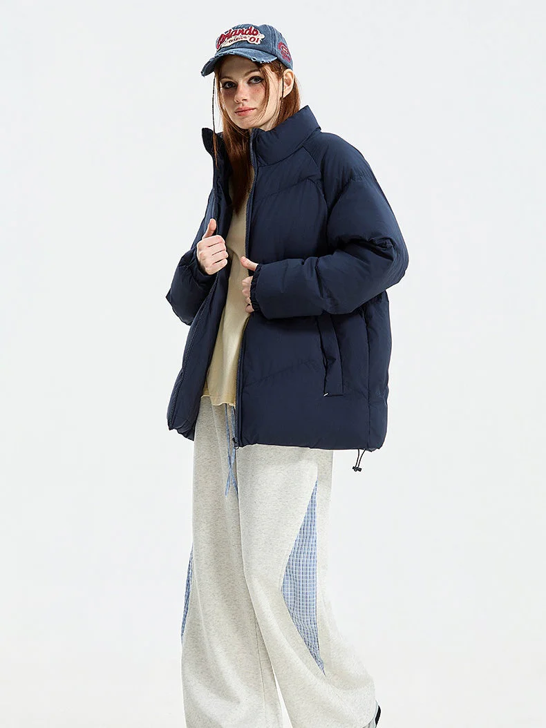 Solid Thermal Insulated Winter Puffer Jacket - Image 7