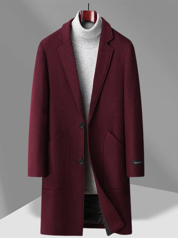 Mid-length Woolen Cloth Cotton Thickening Coats - Image 2