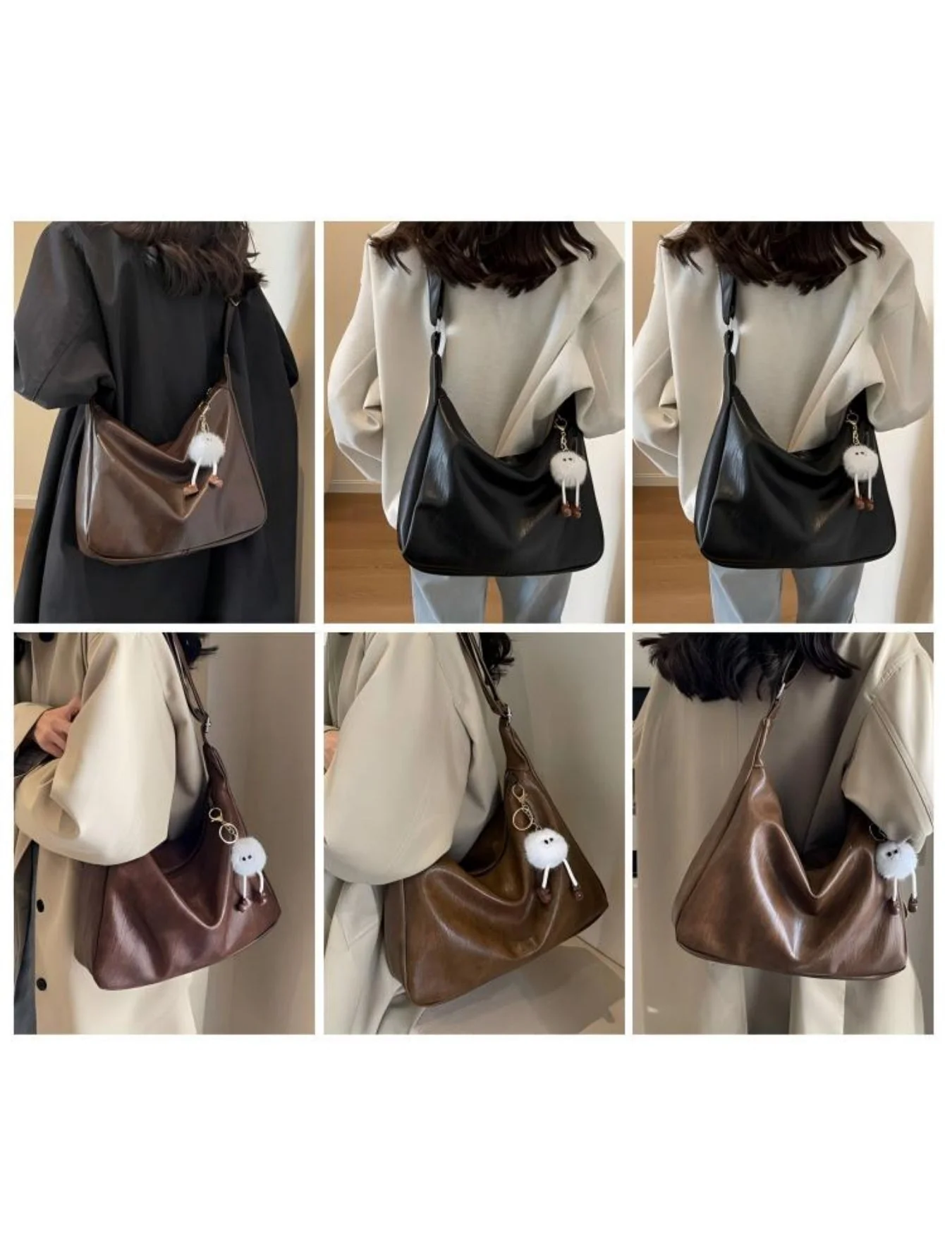 Large Capacity Crossbody Bag - Image 12