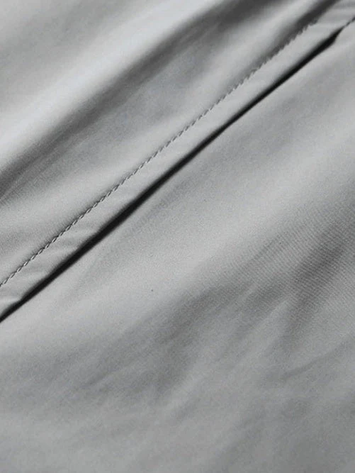 Business Wrinkle-Free Mid-Length Trench Coat - Image 8
