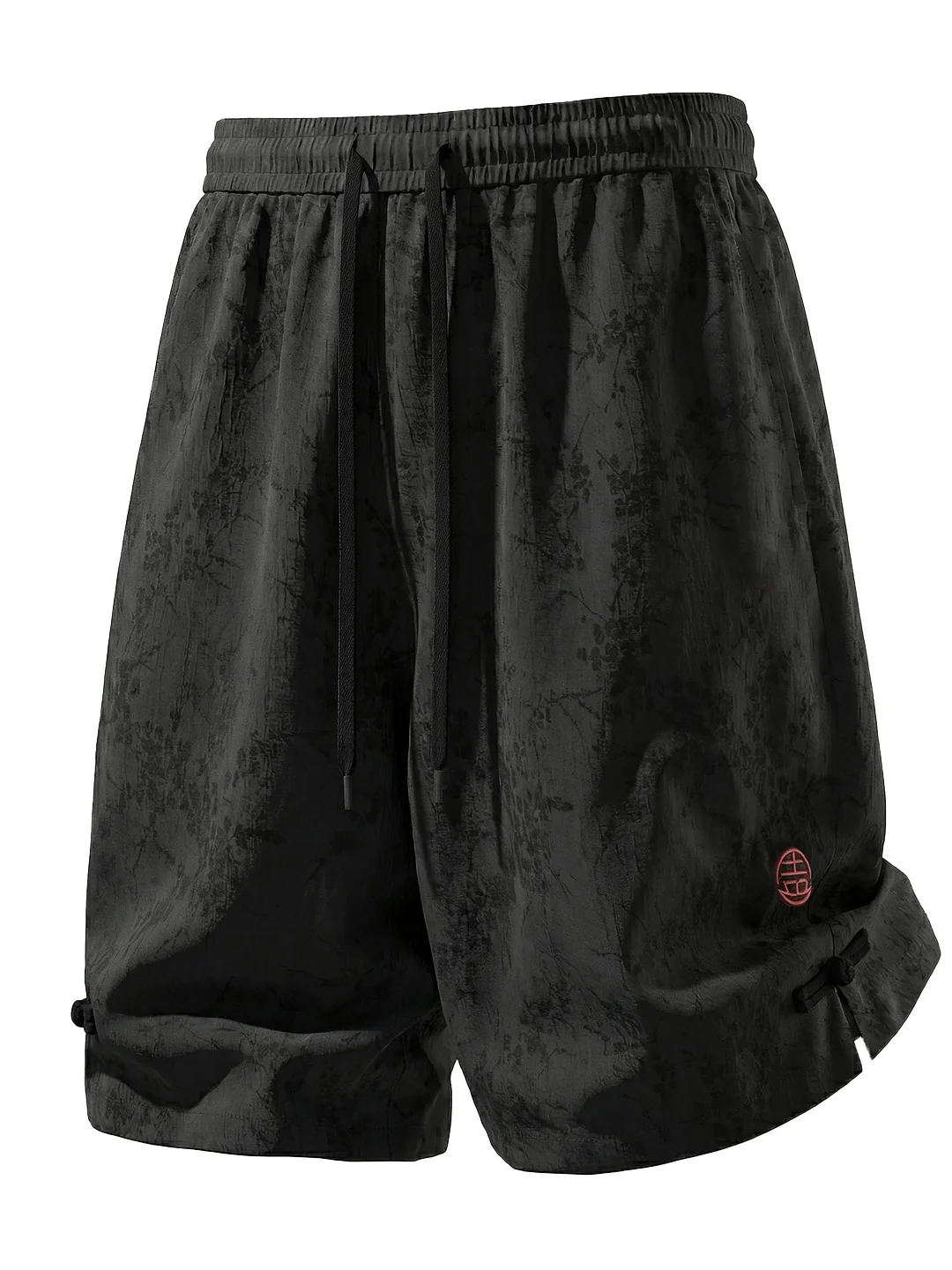 New Chinese Style Plum Bossom Breathable Shorts - Image 7