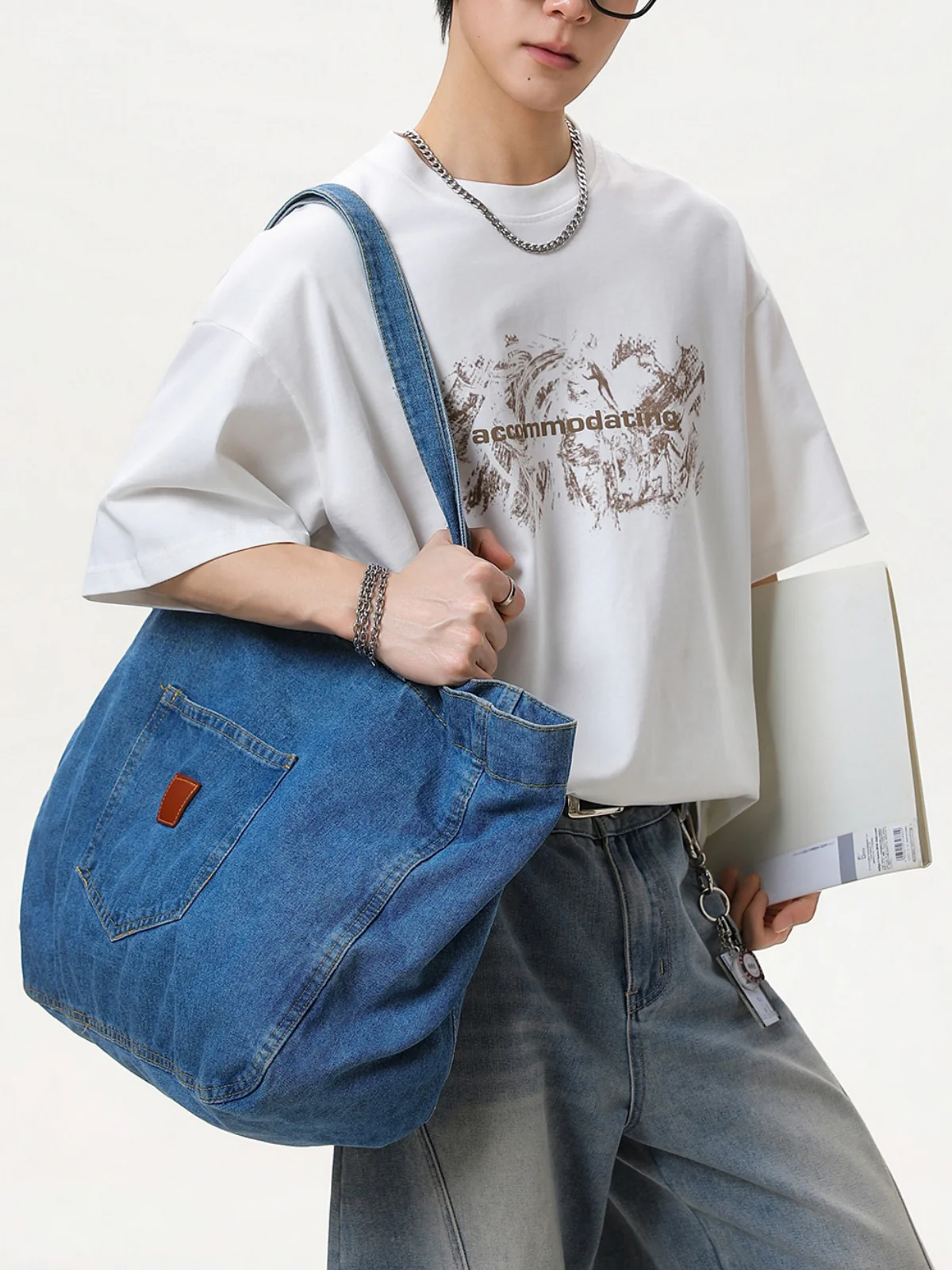 Graffiti Printed Loose-fit T-shirts - Image 2