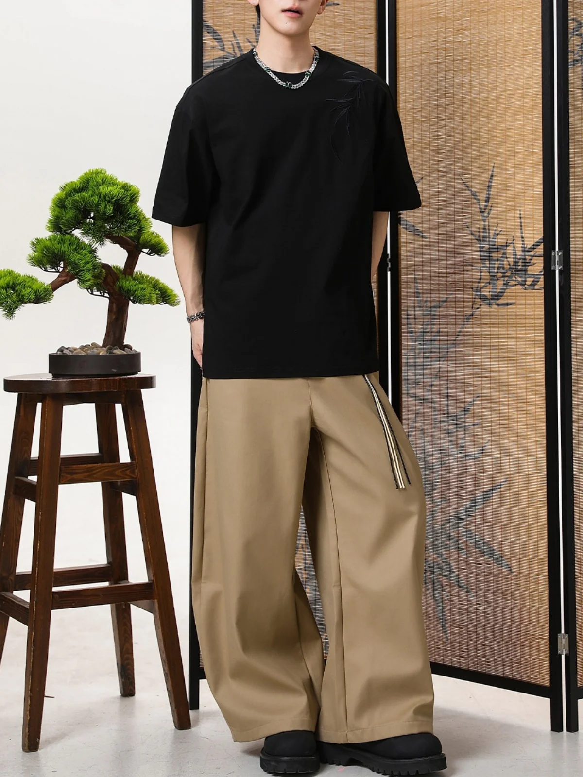 New Chinese Style Bamboo Embroidery T-shirts - Image 6
