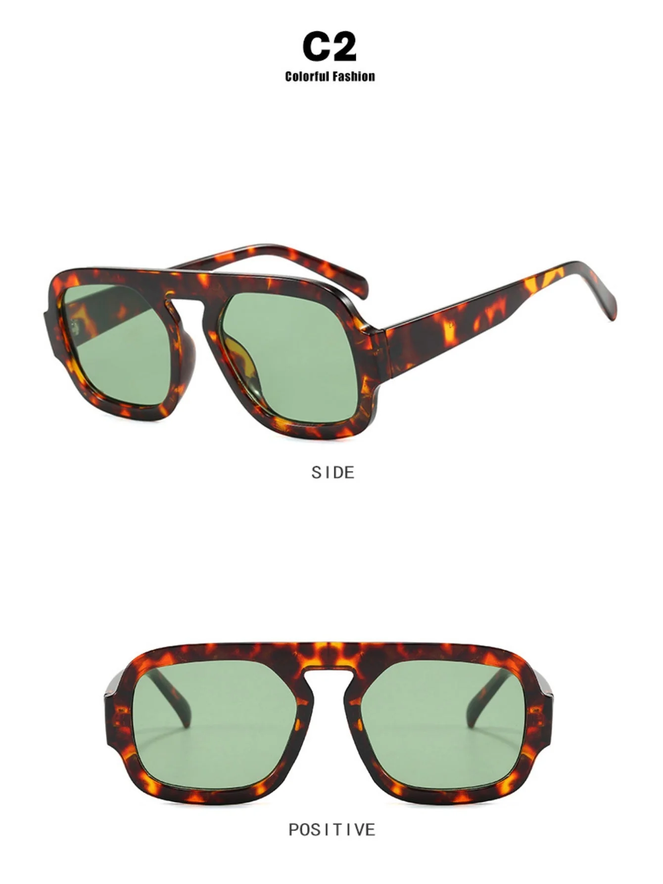 Leopard Print Sunglasses - Image 7