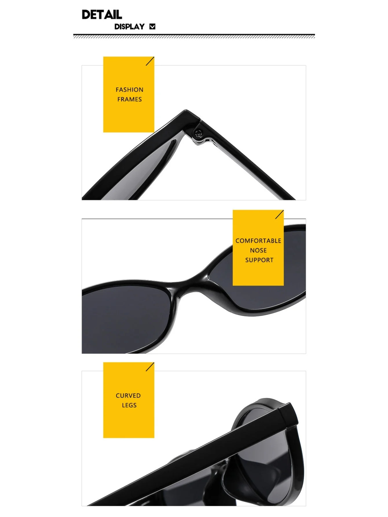 Stylish Oval-framed Sunglasses - Image 18