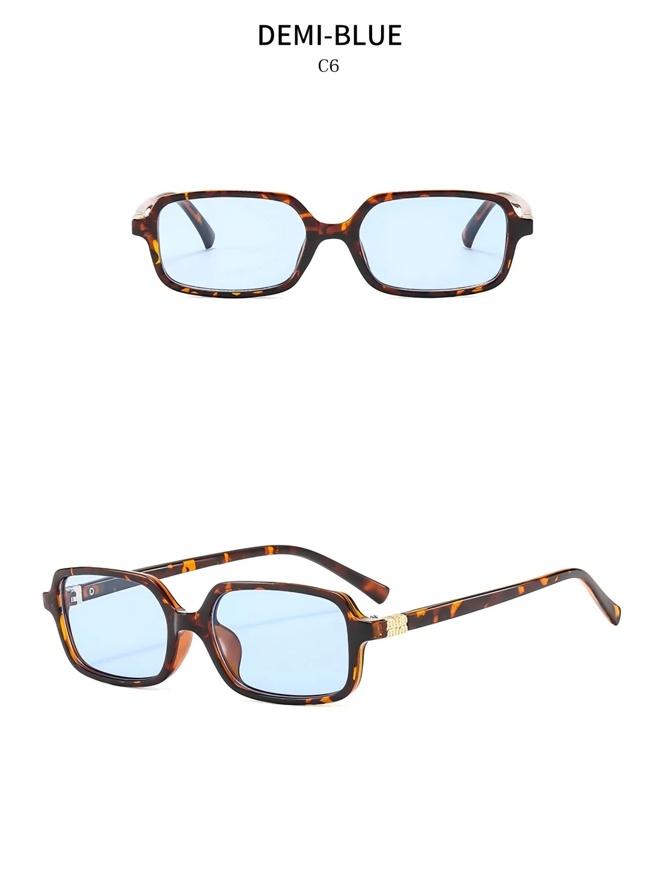 Small Square Sunglasses - Image 11