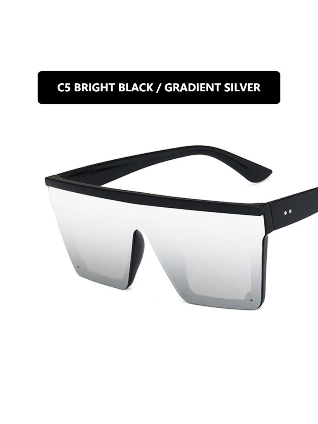 Trendy Oversized Sunglasses - Image 10