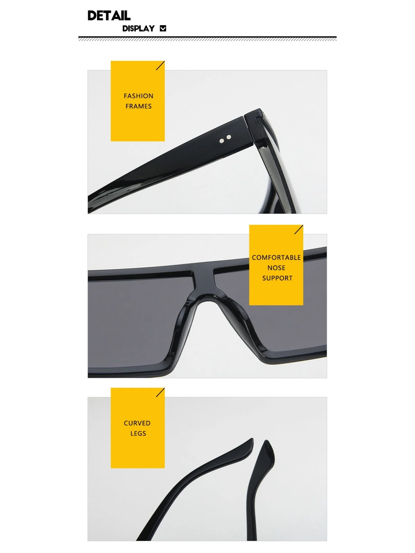 Trendy Oversized Sunglasses - Image 20