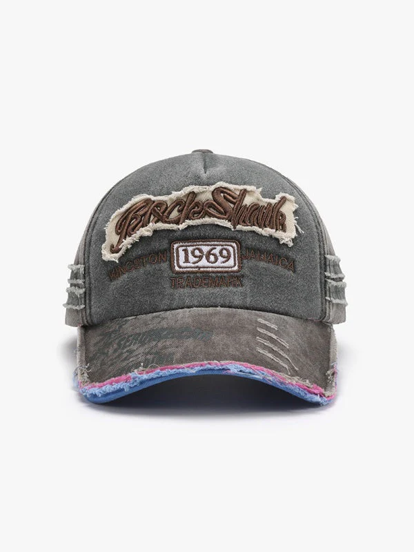 Letter Embroidery Large Head Circumference 50 Cents Baseball Cap - Image 10