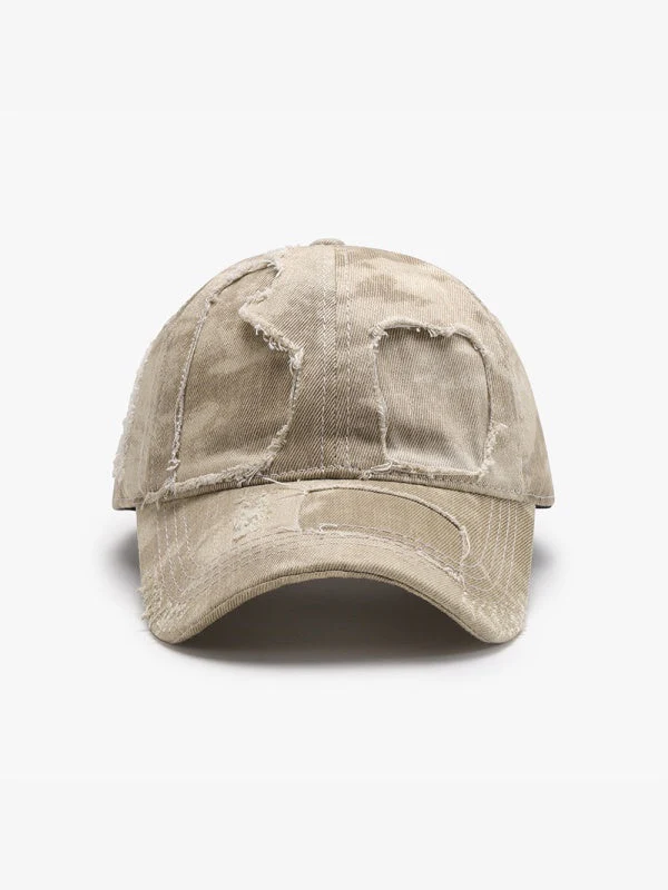 Washed Hole Distressed Baseball Caps - Image 6
