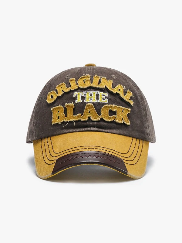 Distressed Embroidery Letter Baseball Caps - Image 6