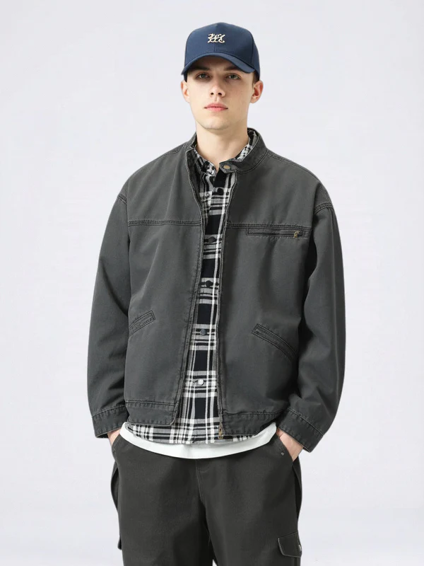 Retro Loose-fit Denim Jacket