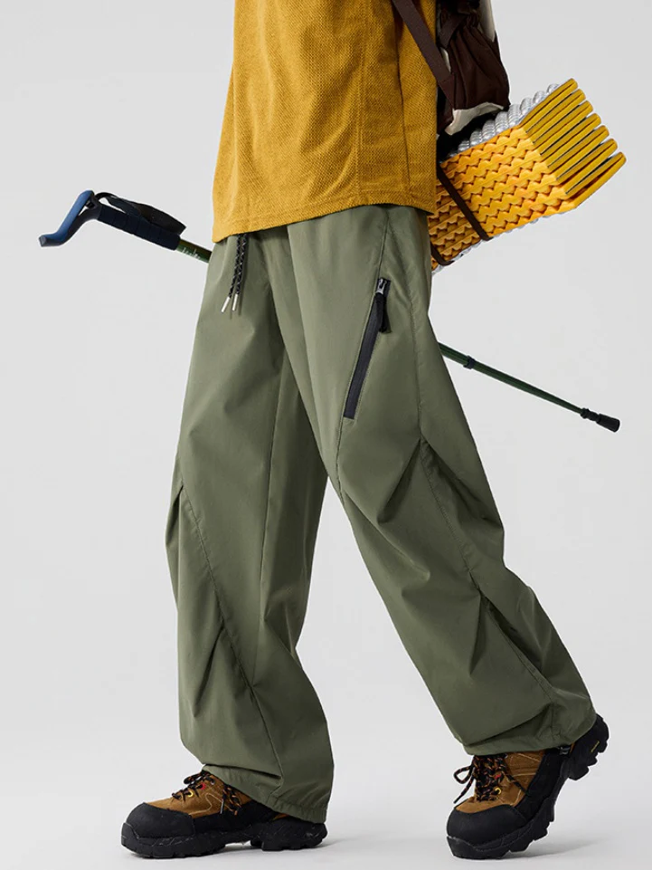 Wear-resistant Straight-fit Cargo Trousers - Image 6