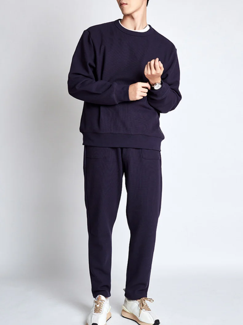 Simple Drawstring Straight-fit Sports Pants - Image 11