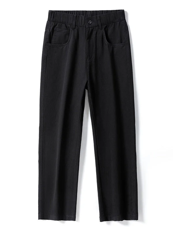 Cleanfit Loose-fit Straight-fit Cargo Trousers - Image 5