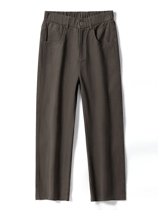 Cleanfit Loose-fit Straight-fit Cargo Trousers - Image 7