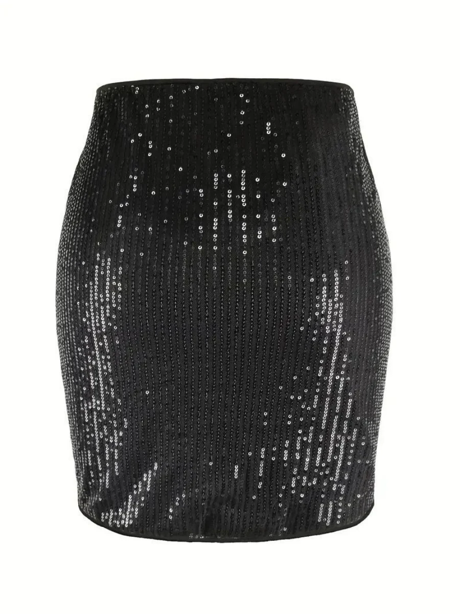 Sequins Sequins Hip-hugging Reunion Skirts - Image 5