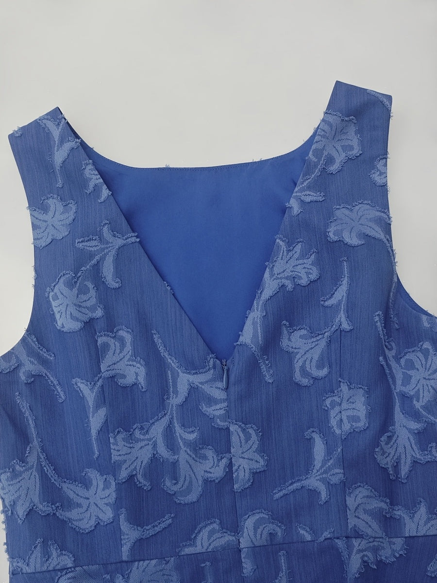Jacquard Sundress Commuting Mini&Short Dresses - Image 6