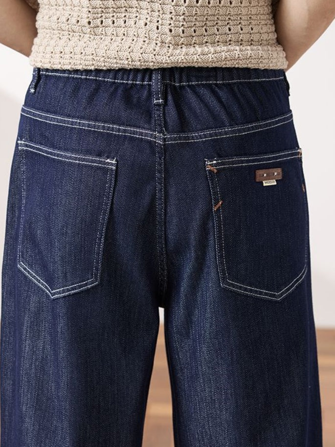 Retro Washed Straight-fit Jeans - Image 3