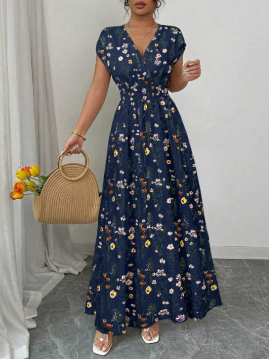 Hit Flowers Plants And Flowers Maxi Dresses - Image 36