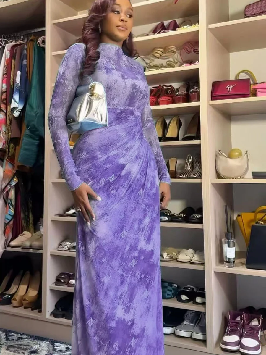 Crimp Big Swing Reunion Gauze Maxi Dresses - Image 6